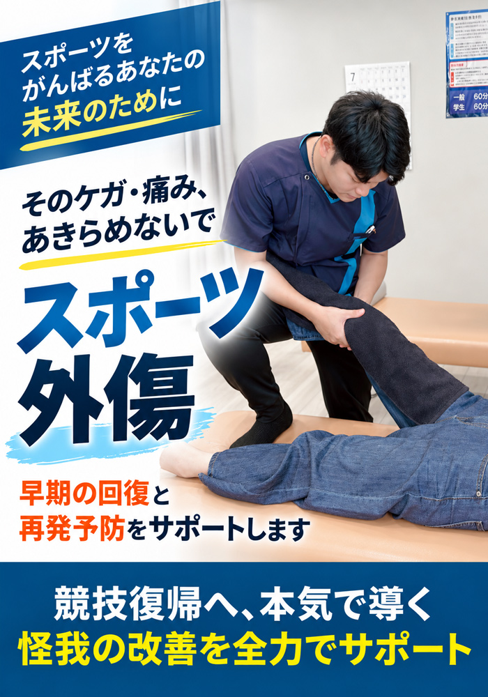 スポーツ外傷改善 整骨院元 光の森院