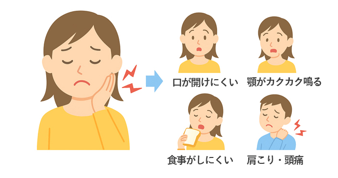顎関節を放置すると