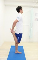 大腿四頭筋のストレッチ