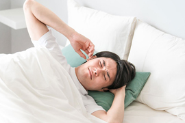 夜間や朝方につらい